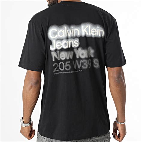 calvin klein oversized t-shirt|calvin klein graphic t shirts.